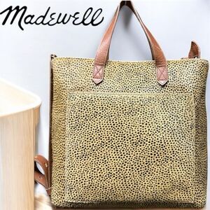 Madewell Tan and Brown Crossbody Bag